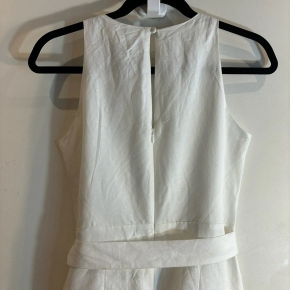 BANANA REPUBLIC SZ 4P Jumpsuit Wide Leg Cropped Linen Blend  NEW WITH TAG - Picture 6 of 16